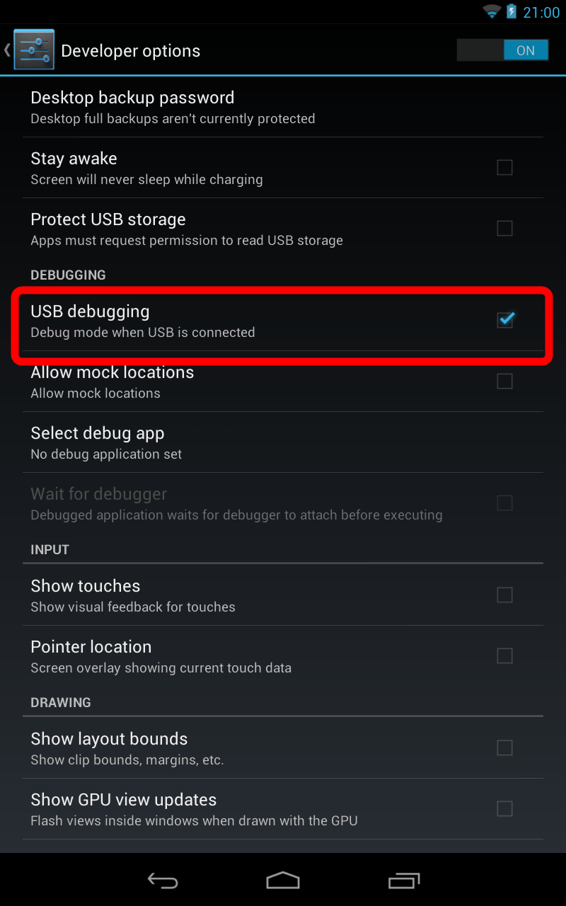 Connecting Physical Android Devices To Your Development Machine